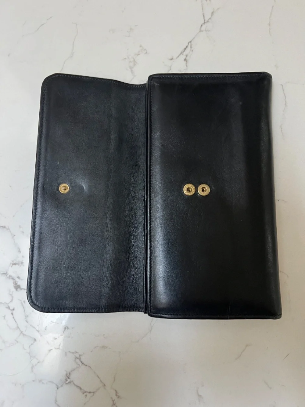 Vintage Ghurka Black Leather Wallet – Gently Used